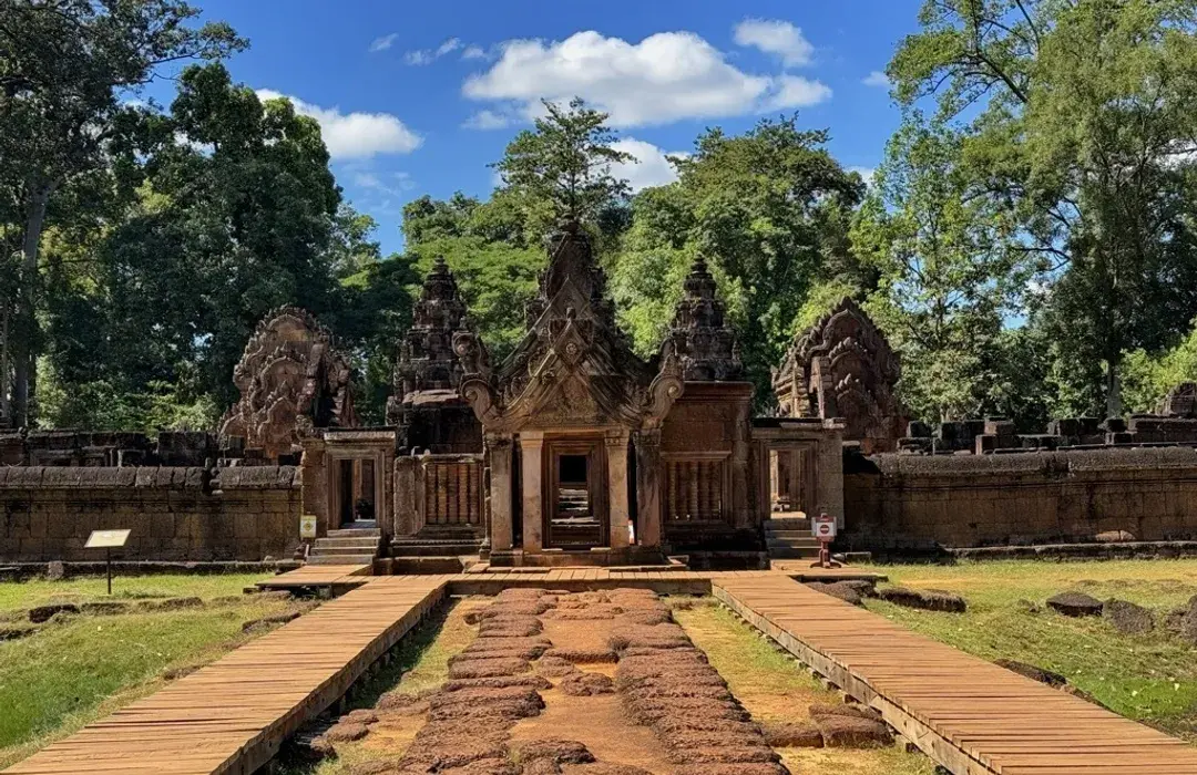 il tempio di Banteay Srei