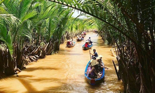 fiume di Ham Luong