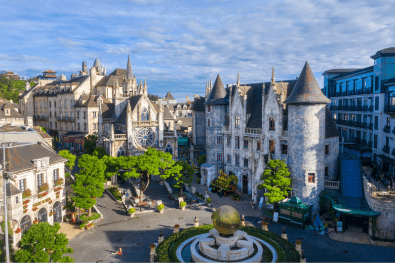 Il Villaggio Francese - Ba Na Hills - Viaggio a Da Nang Vietnam - Giro Asia Travel