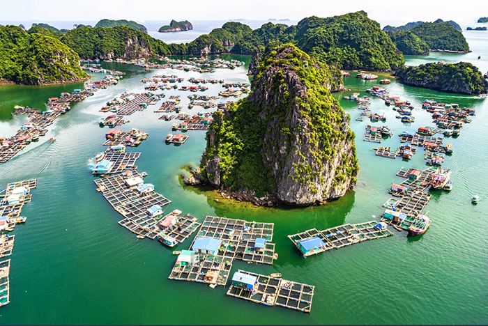 Villaggio Galleggiante di Cua Van - Visitare la Baia di Ha Long - Giro Asia Travel - Tour in Vietnam