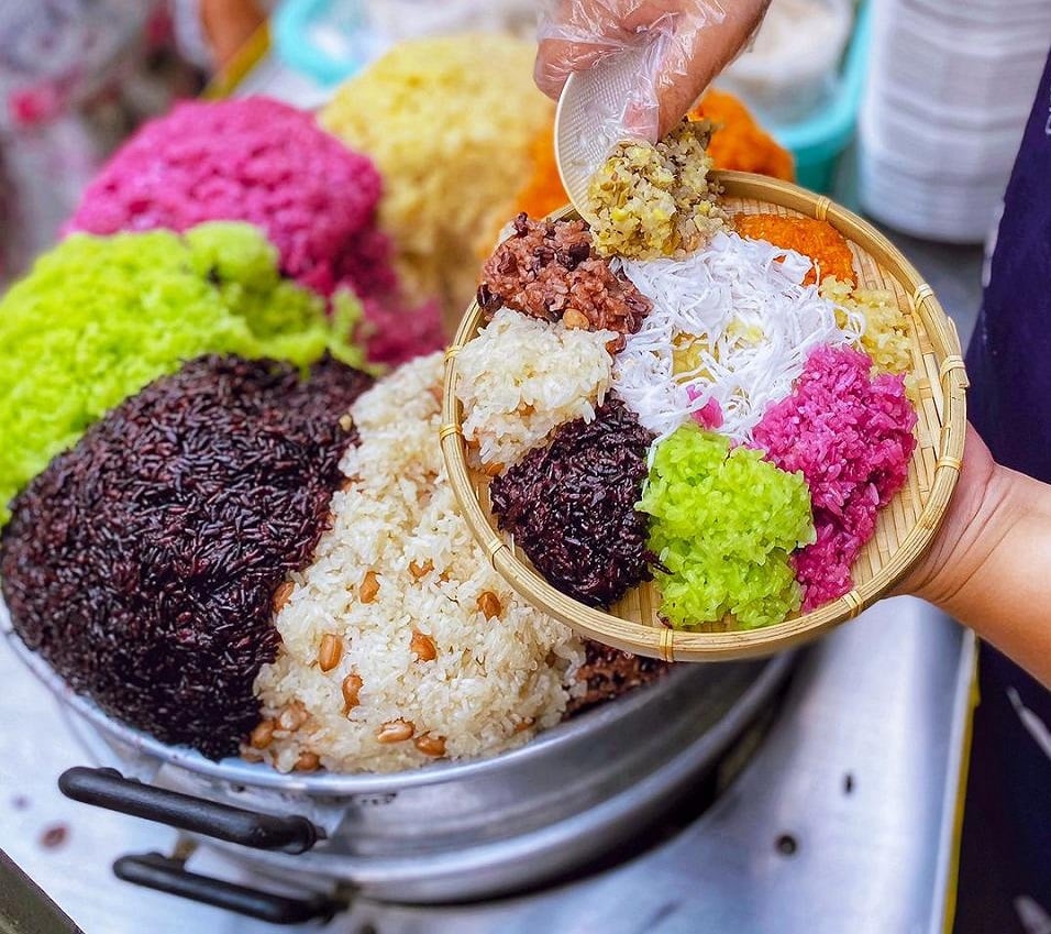 Riso glutinoso a sette colori Mai Chau