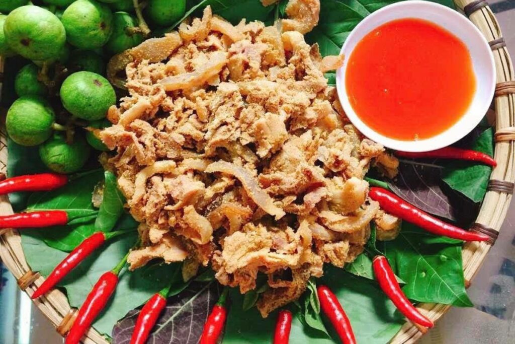 La carne fermentata (Thit Muoi Chua)