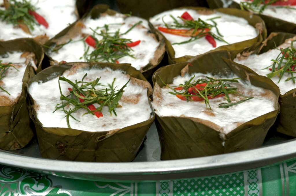 L’Amok, un tipico piatto Khmer