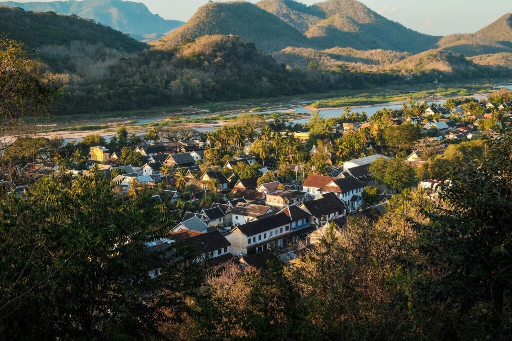 Luang Prabang al tramonto