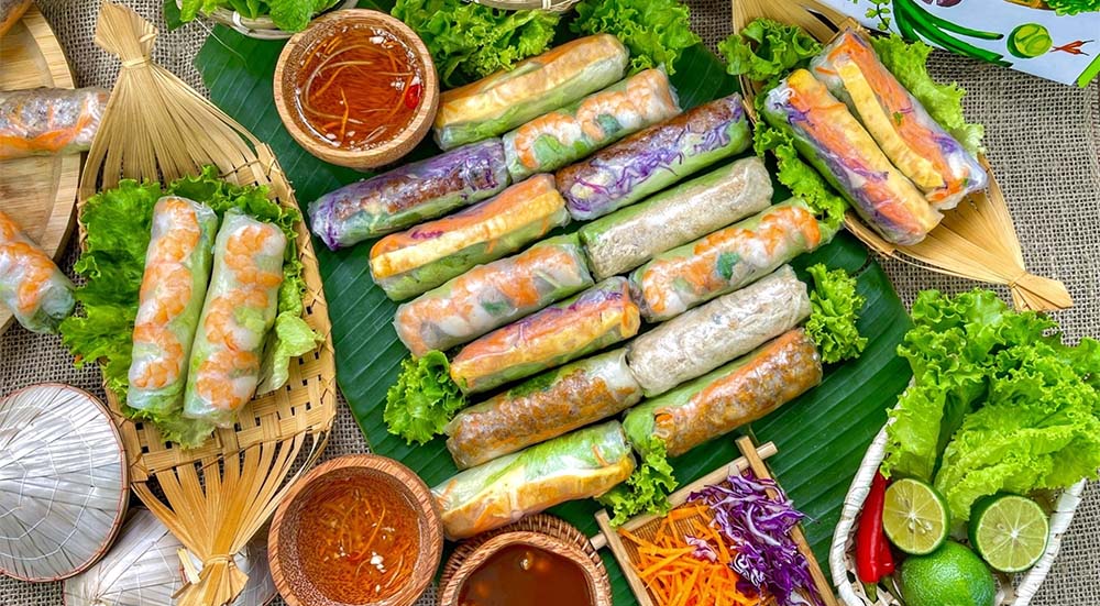 Gỏi Cuốn (Involtini primavera freschi)